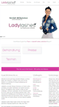 Mobile Screenshot of ladylashes-bamberg.de